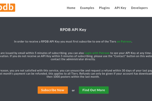 Understanding the rpdb API Key