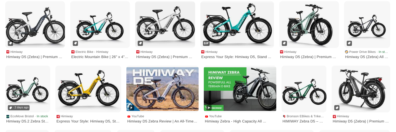 Himiway D5 Zebra: The Ultimate Electric Bike for Urban and Off-Road Adventures