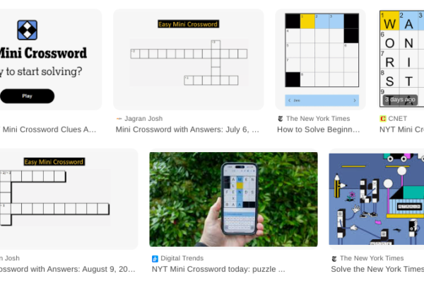 Unlocking the Fun: Your Ultimate Guide to Mini Crossword Answers