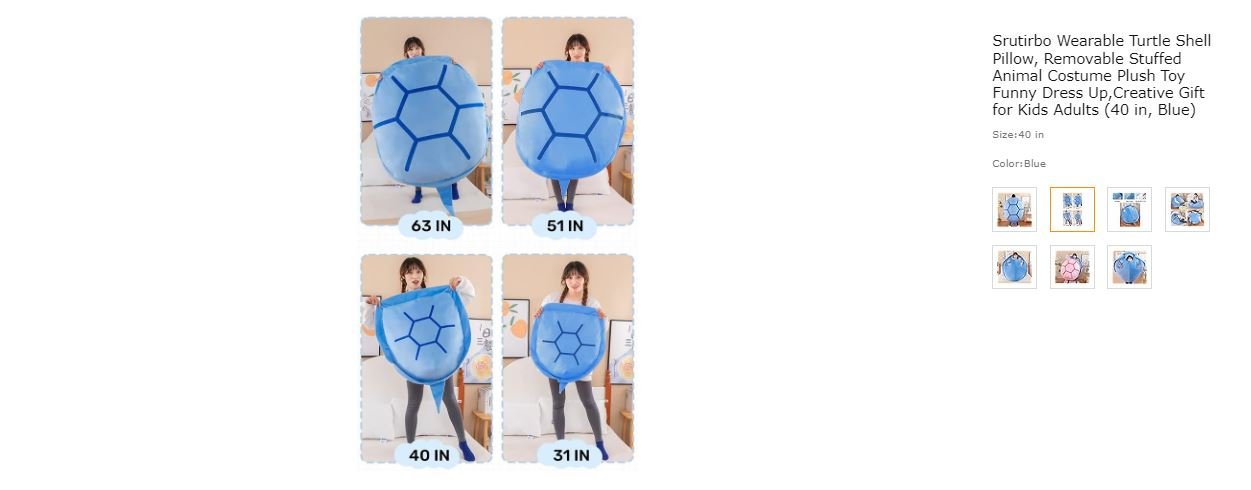 The Multifunctional Giant Wearable Turtle Shell Pillow: Comfort, Convenience, and Creativity